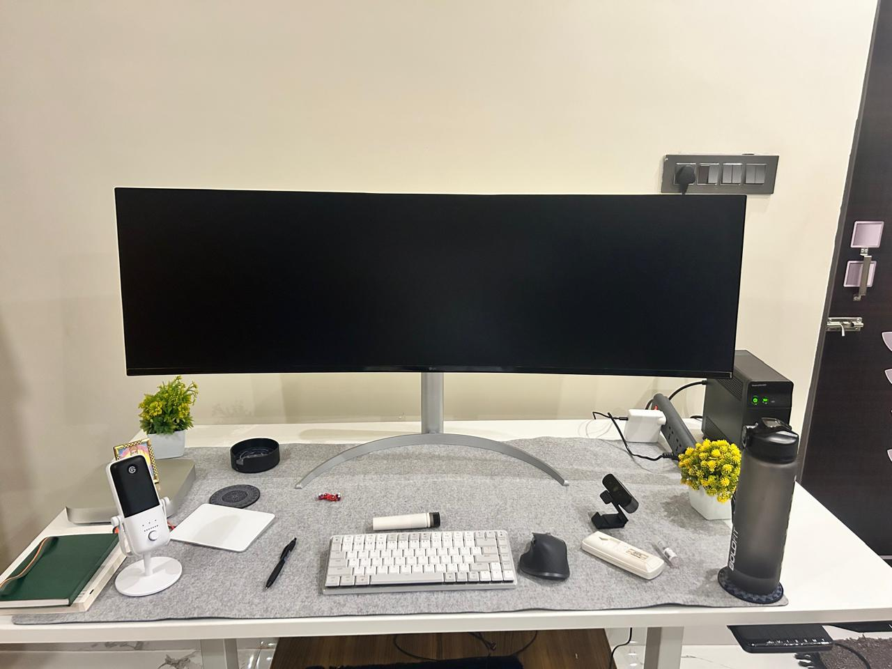 A view from Vansita’s desk