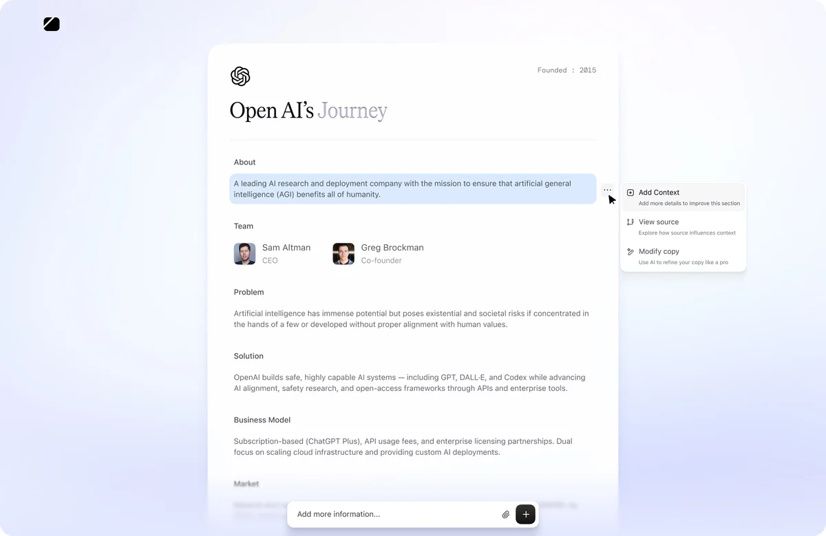 VentureOS product preview