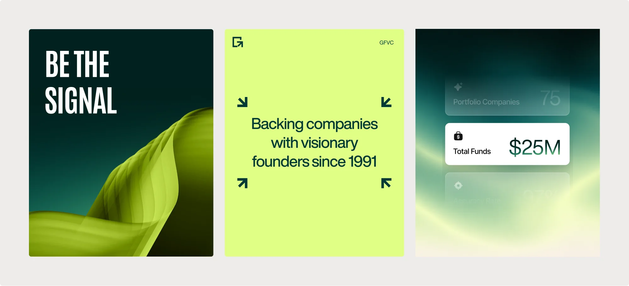GFV brand application artwork selected in the Figma case study.