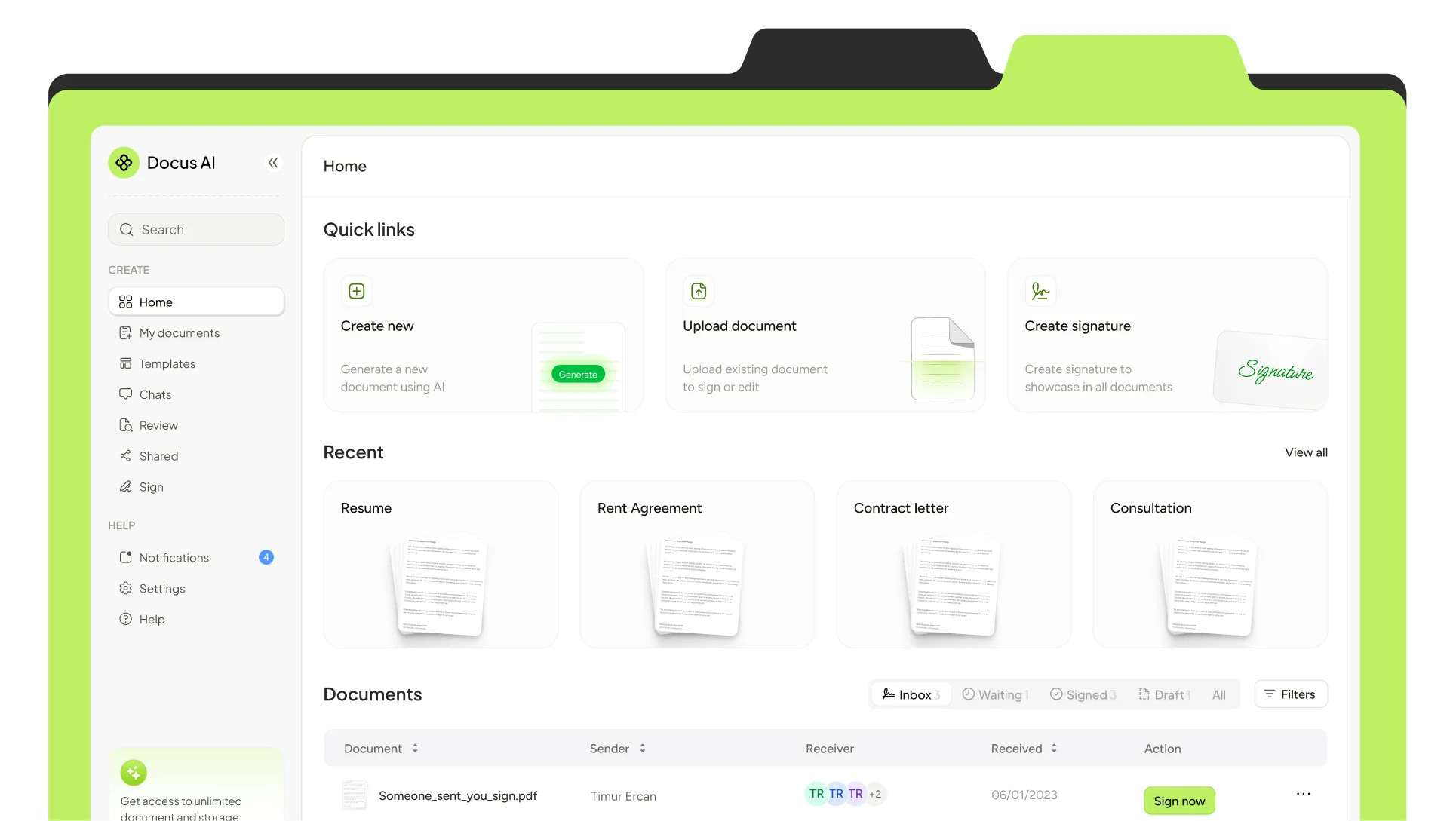 Docus AI — design 4